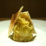 RISTORANTE IL NODO - さつまいモンブラン 水野果樹園の紅玉