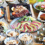 ぱいかじ - ちゅらさんコース¥6,000　3時間飲み放題付き！キリン一番搾り生、オリオンビール小瓶も飲み放題！