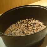 RISTORANTE IL NODO - ”ほしゆたか”リゾットのプレゼンテーション