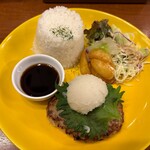 ビッグボーイ 古川店 - おろし手ごねハンバーグプレート