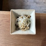 なめ茸の柚子胡椒和え