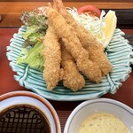 四季彩 八や - 海老フライ