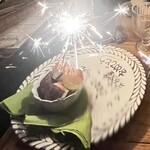 バル ボウダ - デザートプレート♡ ※ぼかしあり。ガトーショコラやティラミス♥大人な味！