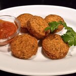 駒沢食堂 george - ひよこ豆のコロッケ。