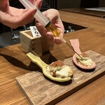 創作鉄板 粉者牛師 - 牡蠣のワンスプーン