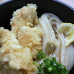 ほの香 - ぶっけけの出汁をかけレモン絞ります。