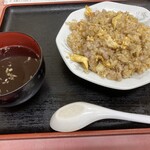 白龍 - 料理写真:豚バラガーリックチャーハン