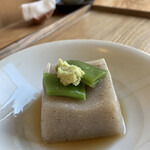 仲佐 - そば三昧(①ごま豆腐)