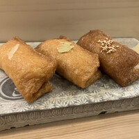鮨辰巳 - いなり（がり　わさび　ごま）
