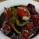 天地あまっち - 黒酢酢豚