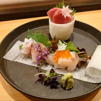 肉割烹 赤坂ゆうが - 本日の鮮魚刺し