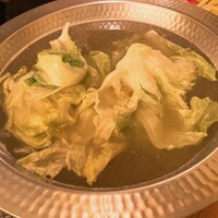 しゃぶしゃぶ・創作料理居酒屋 豚吟 栄店 - 出汁に潜らせたレタス激ウマヽ(´▽｀)/