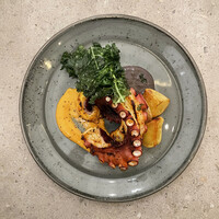 北海道産蛸足のメキシカングリル