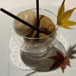 TRAIN SUITE 四季島 - ティラミスジェレ　笠間栗とマスカルポーネのジェラート