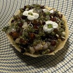 TRAIN SUITE 四季島 - 秋田県産とんぶりと黒キヌアのタルト