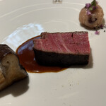 TRAIN SUITE 四季島 - 仙台牛ヒレ南部鉄器焼き　柚子味噌赤ワインソース