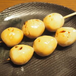 鳥扇 - うずら玉子