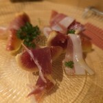 カジュアルフレンチBar 7FUKU - 生ハムイチヂク