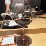 赤坂 鮨 天ぷら 祇園いわい - マルサネ・ルージュ/ルイ・ラトゥール　1100円