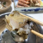 いわない温泉高島旅館 - 鮑、加熱した方が好き！