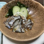 いわない温泉高島旅館 - ナマコ酢　コリッコリ！