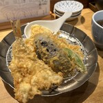 天ぷらめし 金子半之助  日本橋店 - ２皿目