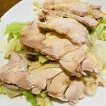 萬盛園 - 蒸し鶏サラダ