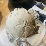 炭火串焼うゑ草 - 胡麻アイス