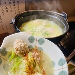 炭火串焼うゑ草 - ネギ鍋マジ美味しい