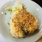 炭火串焼うゑ草 - 焼きおにぎり