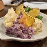 オイスターバー COVO - 二色のじゃがいもでポテサラ