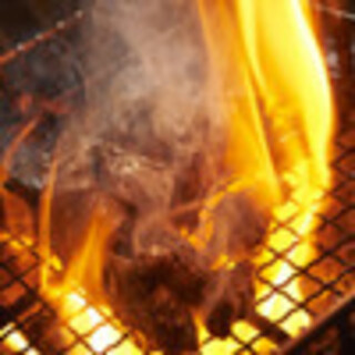 炭火焼きは注文必須！