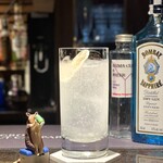 バー エグザゴーヌ - キーマカレーのジントニック