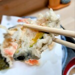 いもや - 天ぷら定食のかぼちゃ天