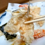 いもや - 天ぷら定食のきす天