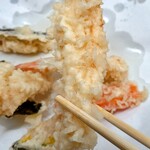 いもや - 天ぷら定食のいか天