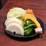 福助 - サービスでこんなにたくさんお野菜くださいました♡