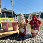 奥山いちご農園 plate - 