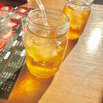 ブラックプール ハンバーガー カフェ - 緑茶（アイス）