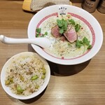 Rock’anDo - だだちゃ豆ビシソワーズ＋枝豆とベーコン炊き込みご飯