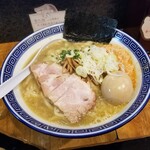 塩そば専門店 桑ばら - あん肝と生ズワイ蟹の塩