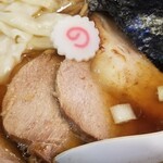 塩そば専門店 桑ばら - 秋刀魚香油の雲呑中華そば