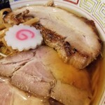 塩そば専門店 桑ばら - 親鶏鶏油とほぐし身ホタテ貝柱の中華そば