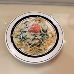 ホテル アドリアーナ - 明太クリームパスタ