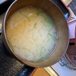 焼肉処 まるます家 - 美味しいお味噌汁♡