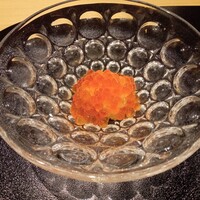 鮨と酒 魚伸 - 自家製いくら（酢飯）