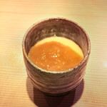 東麻布 天本 - 能登このわたしじみ汁茶碗蒸し