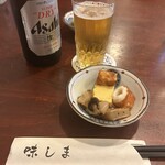 居酒屋味しま - お通し