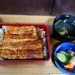 ふじもと - うな重（竹）（3800円）