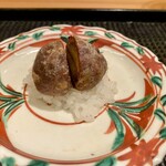 豪龍久保 - 小布施栗の飯蒸し